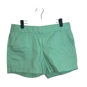 J.Crew Mint Green Broken In Chino Shorts